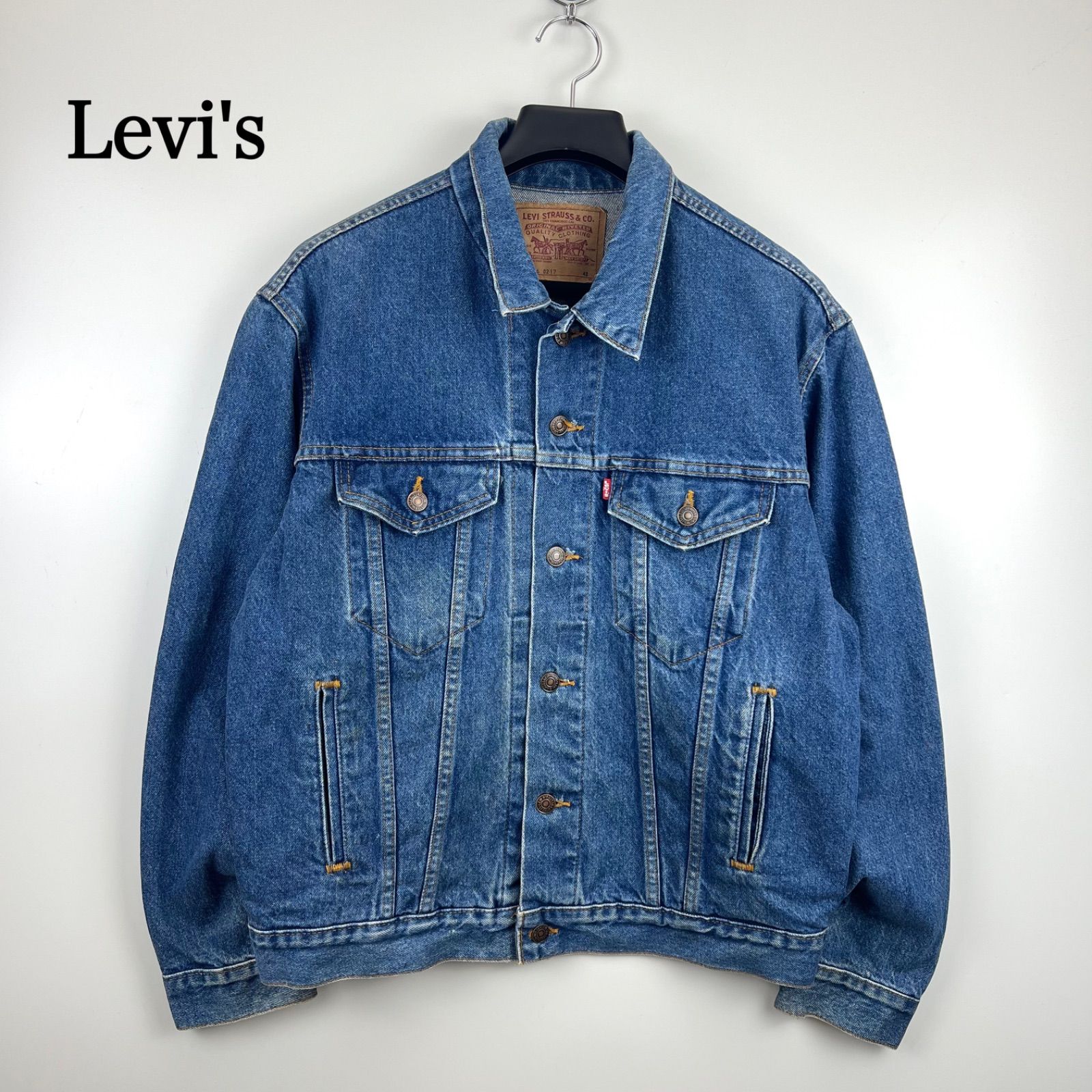 Levi's 70506-0217 USA製　デニムジャケット　44 80-90's Levi's 70506-0217 デニムジャケット 250420 – LABORATORY®