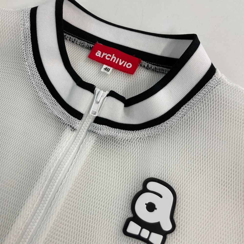 ジップジャケット ホワイト系