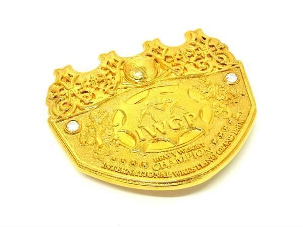 貴重新日本プロレスの２代目IWGPヘビーベルトのバックル □新品□未使用□ 新日本プロレス シンニホンプロレス 二代目