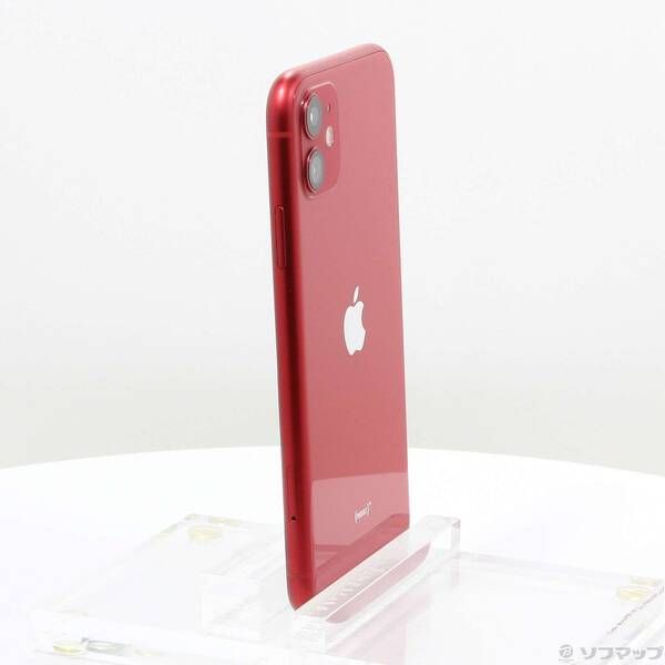 iPhone 11 レッド 64GB 中古品 中古：Bランク】iPhone 11 64GB レッド simロック解除済【30日