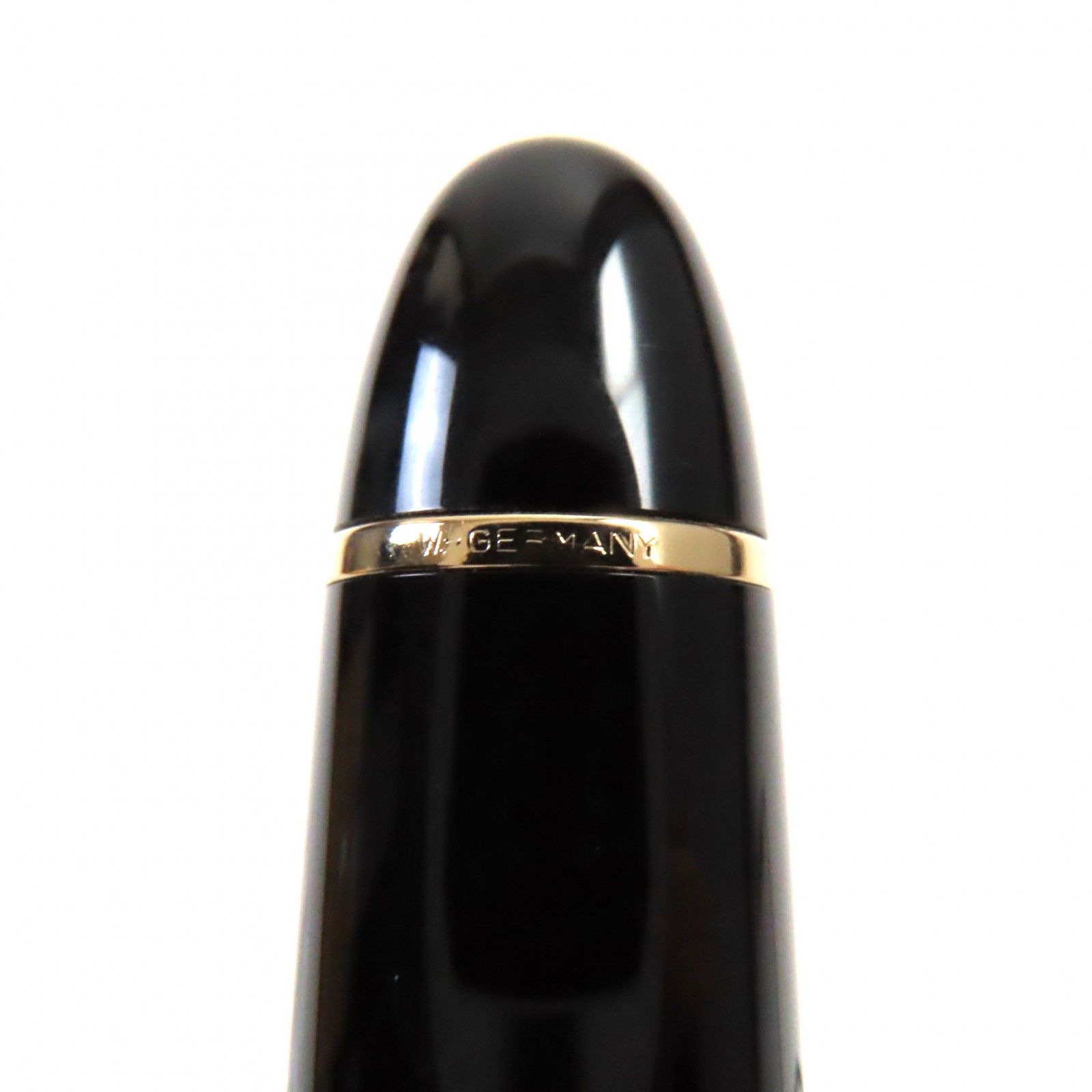 MONTBLANC - 美品▼MONTBLANC モンブラン マイスターシュテュック NO.149 ペン先14K Fニブ ホワイトスター 万年筆 ブラック ゴールド ドイツ製 メンズ 美品▽MONTBLANC モンブラン マイスターシュテュック No.149