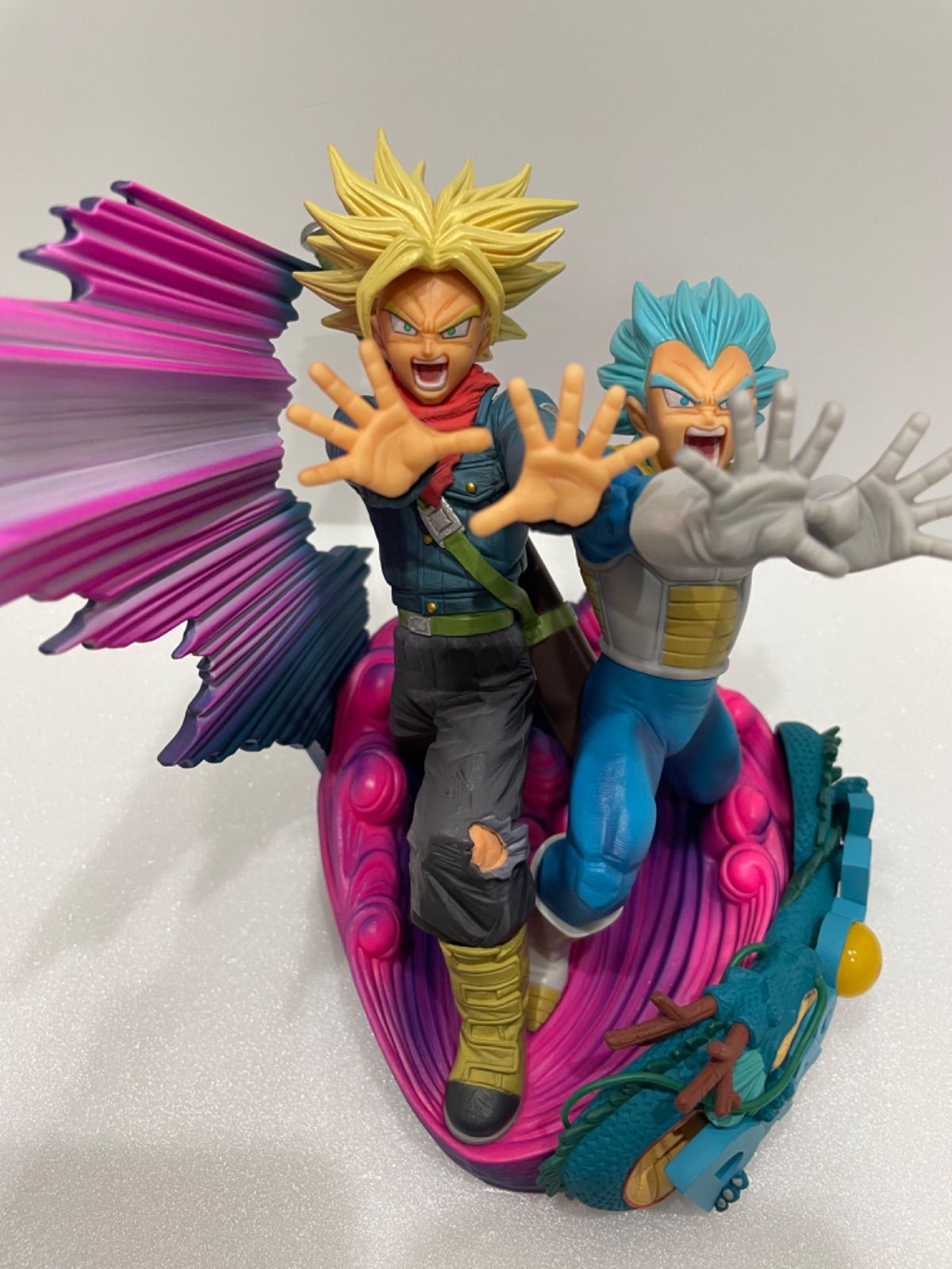 〻SMSD ベジータ\u0026トランクス A賞 01 親子ギャリック砲　フィギュアドリハsmsd