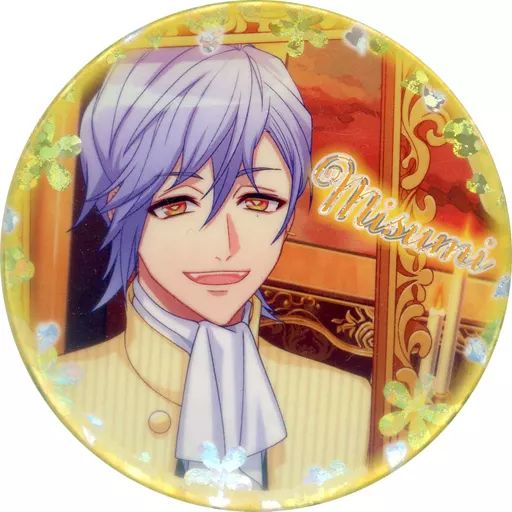 中古】バッジ・ピンズ 斑鳩三角 ホログラム缶バッジ～shine flower