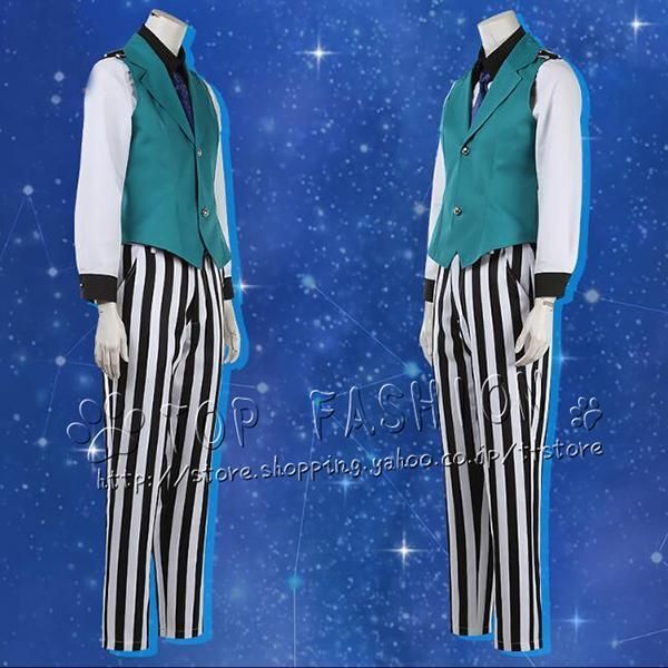 美少年探偵団 双頭院学 コスプレ衣装 ウィッグ 靴 道具別売り