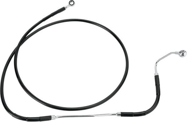 Drag Specialties BRAKELINE FLT9-13ABSBLK+8 | 691182-8BLK