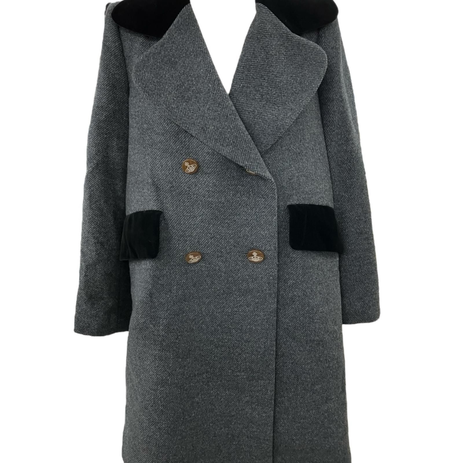 【最終値下げ】Vivienne Westwood ロングコート ヴィヴィアン Vivienne Westwood（チェック ・ ロングコート）のフリマ