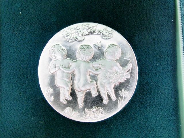 国際花と緑の博覧会 記念メダル 純銀製