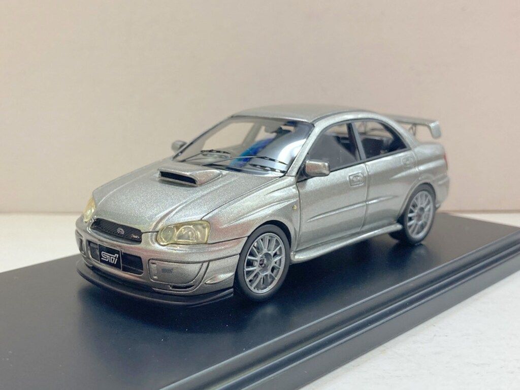 STI特注 300台限定 1/43 SUBARU IMPREZA S204 ミニカー コレクション