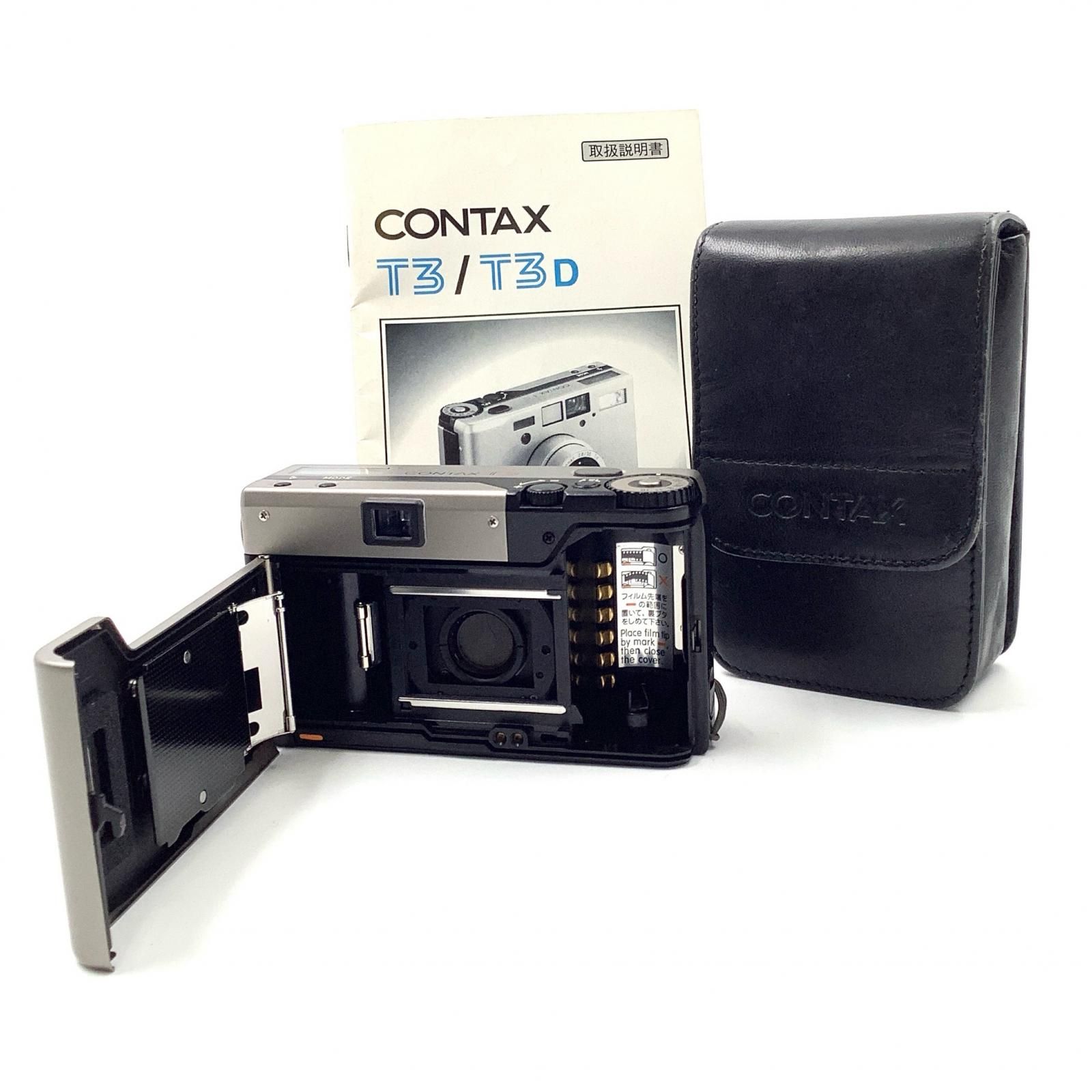 動作確認済 CONTAX T3D ダブルティース 動作確認済 CONTAX T3D ダブルティース