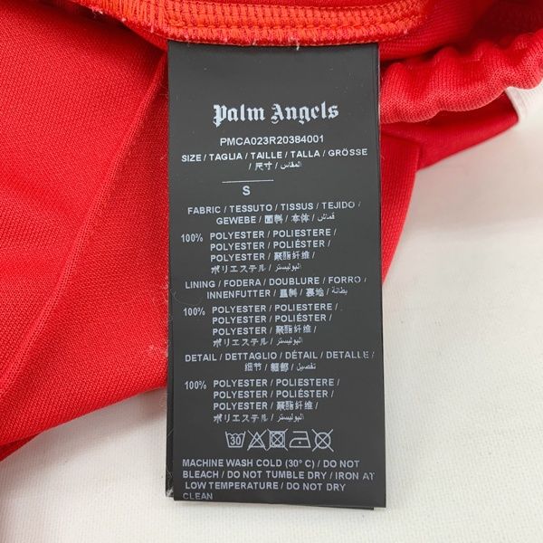Palm Angels /パームエンジェル/トラックパンツ S 赤 PALM ANGELS パームエンジェルス トラックパンツ ジャージ
