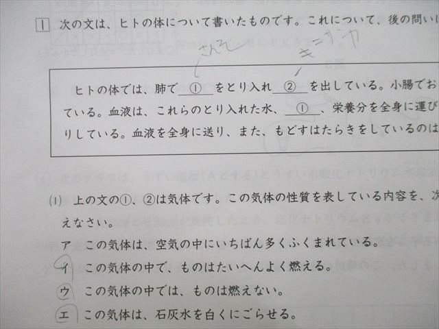 UO27-053 日能研 全国公開模試 第1〜3回 合格力完成テストファイナル