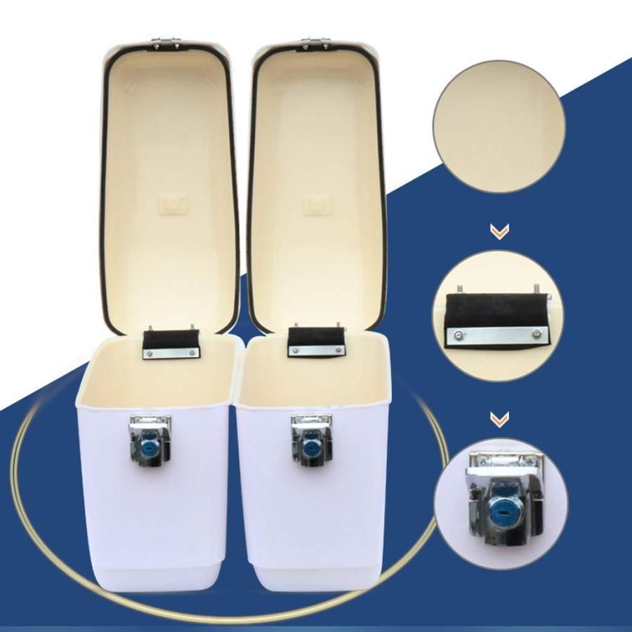 メッキブラケットで簡単に取り付け