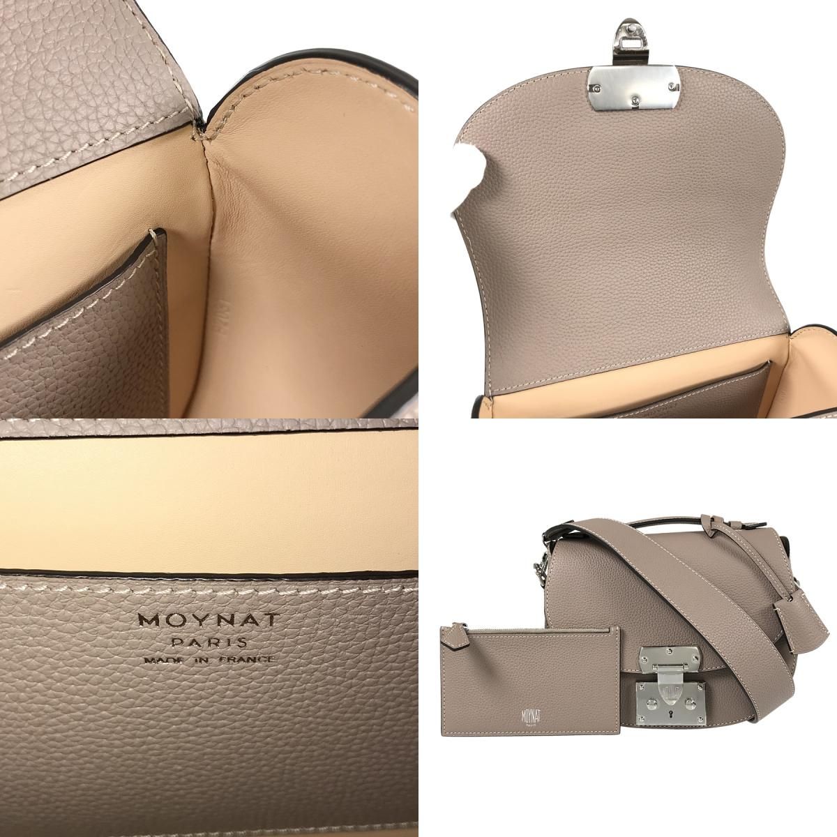 モワナ MOYNAT フローリPM レザー ショルダーバッグ ssh【中古 