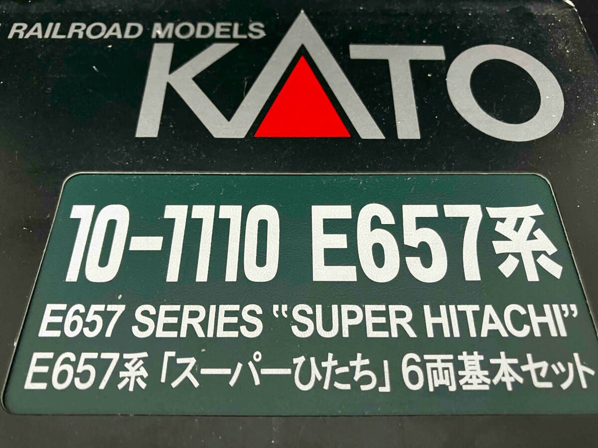 ジャンク 一部 動作 済み Ｎゲージ KATO 10-1110 E657系電車｢スｰパｰひたち｣6両基本セット カトー