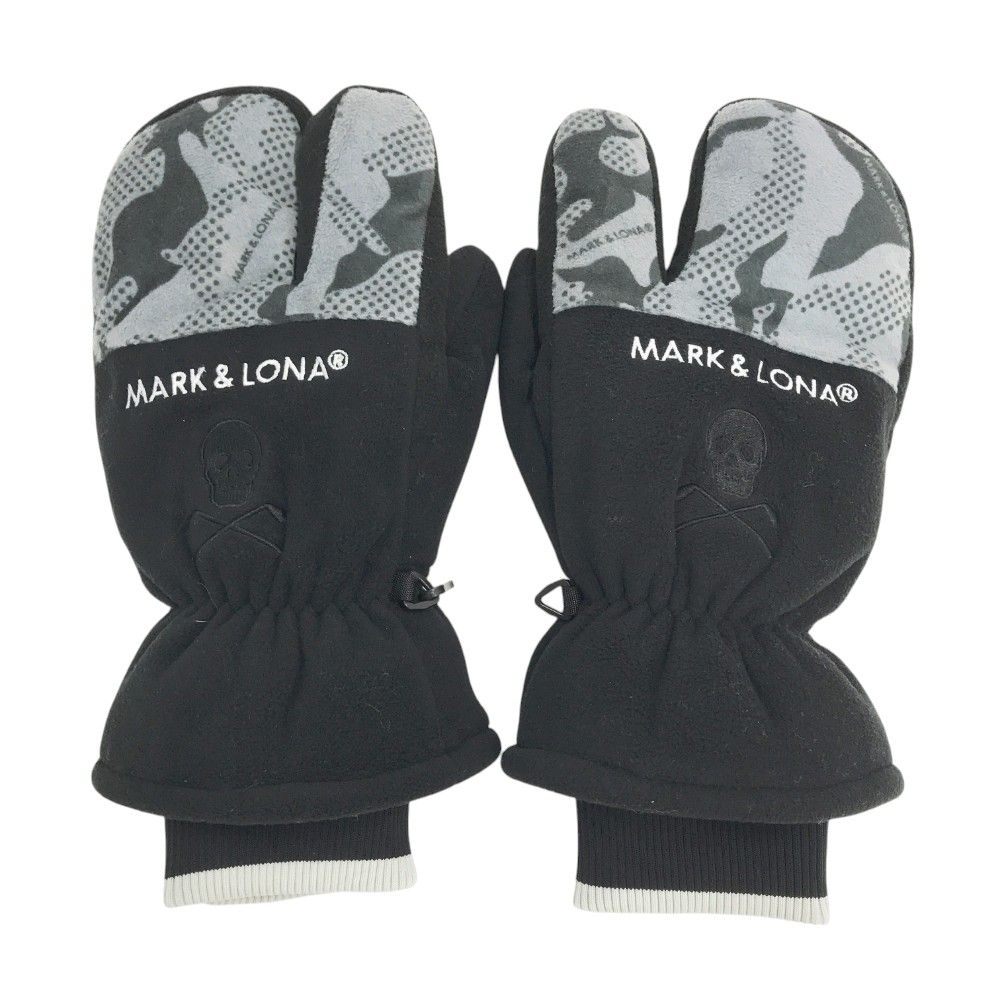 MARKu0026LONA マークアンドロナ POLARTEC ミトン カモフラ柄 ブラック系  [240101348934] ゴルフウェア ストスト