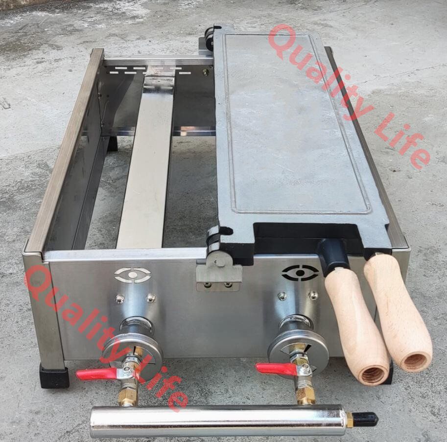 あわび型ワッフルメーカー ワッフル マシン あわび型焼き器 焼き LPガス式 業務用