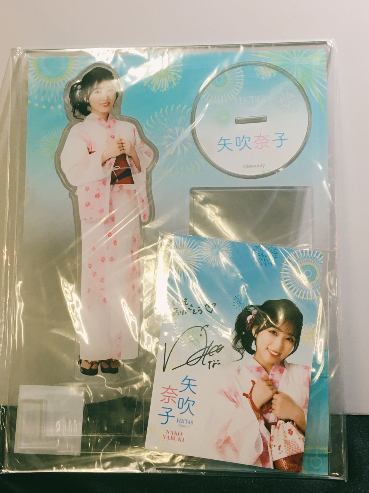 HKT48 矢吹奈子 特大アクリルスタンド 水着