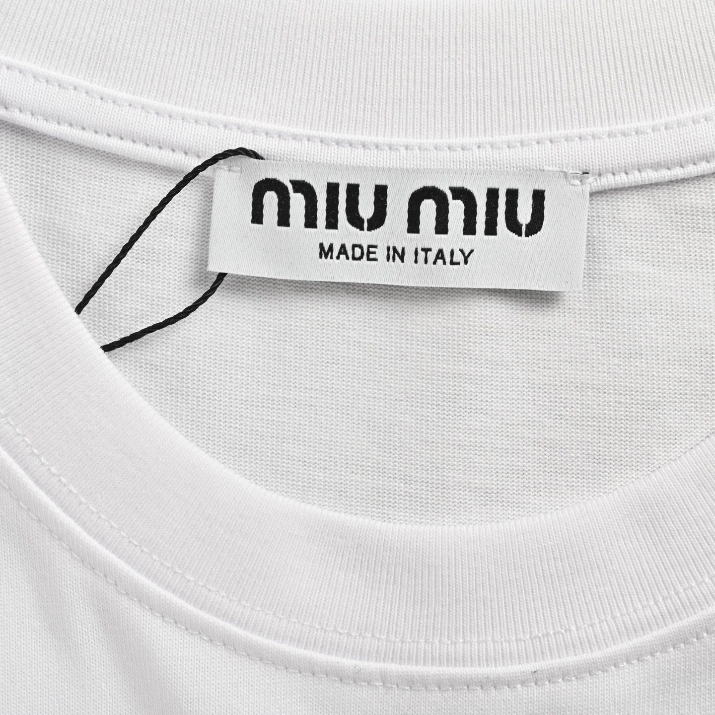 今日特価】Miu Miu 2025SS ロゴプリント T シャツ-1 - メルカリ