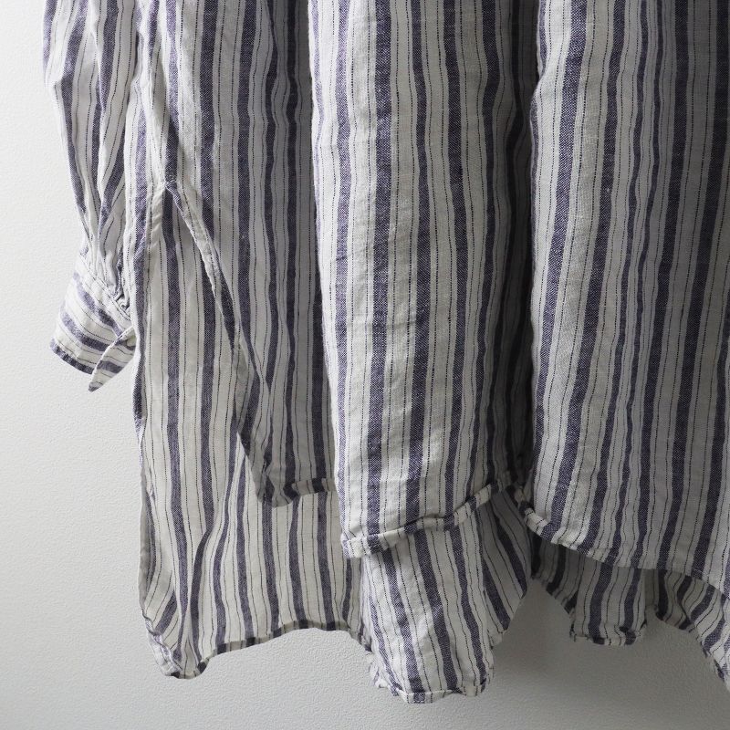 Veritecoeur ヴェリテクール リトアニアリネンチュニック　st-081 ヴェリテクール Veritecoeur ST-081 リトアニアリネンギャザー