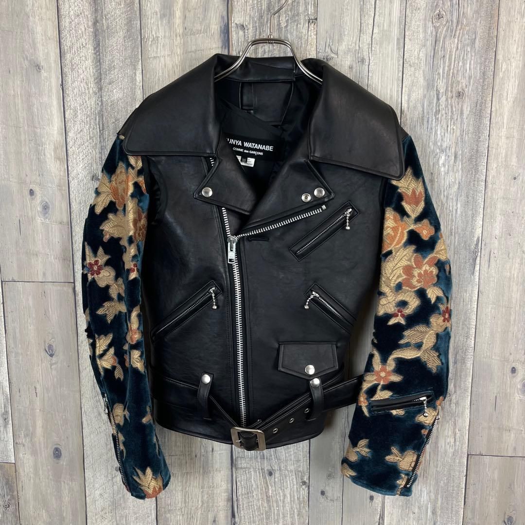 JUNYA WATANABE ギャルソン ダブル ライダース ジャケット XS JUNYA