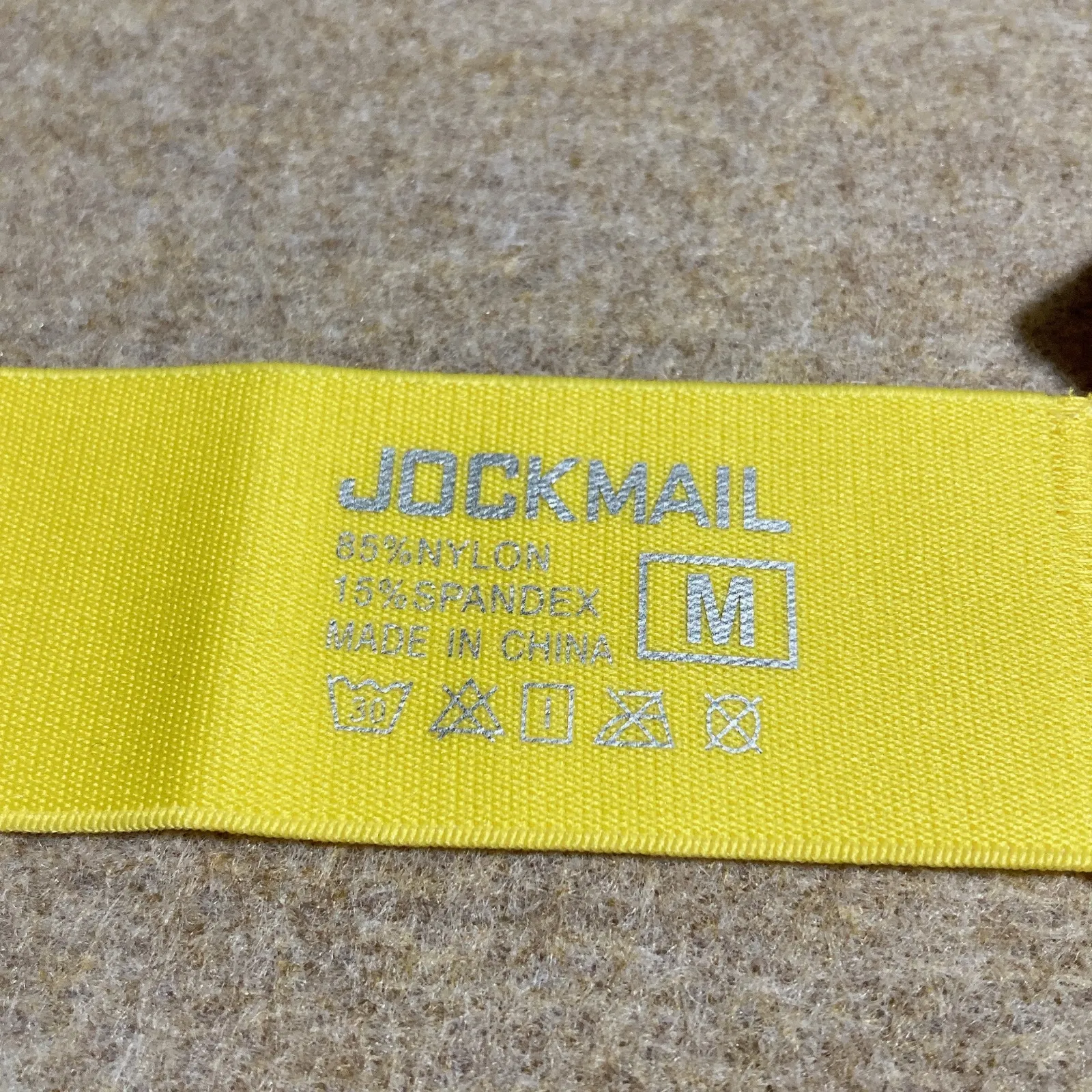 JOCKMAIL】ジョックストラップ（ケツワレ）全7色 コックリング M