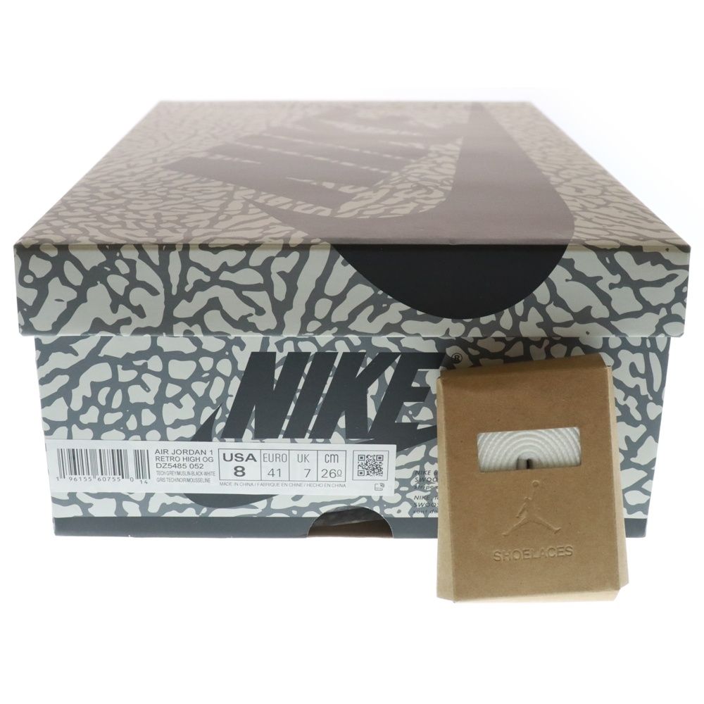 NIKE (ナイキ) AIR JORDAN 1 RETRO HIGH OG White Cement Safari