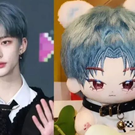 stray kids ヒョンジン ぬいぐるみ 20cm 新品 マスター セブチ svt