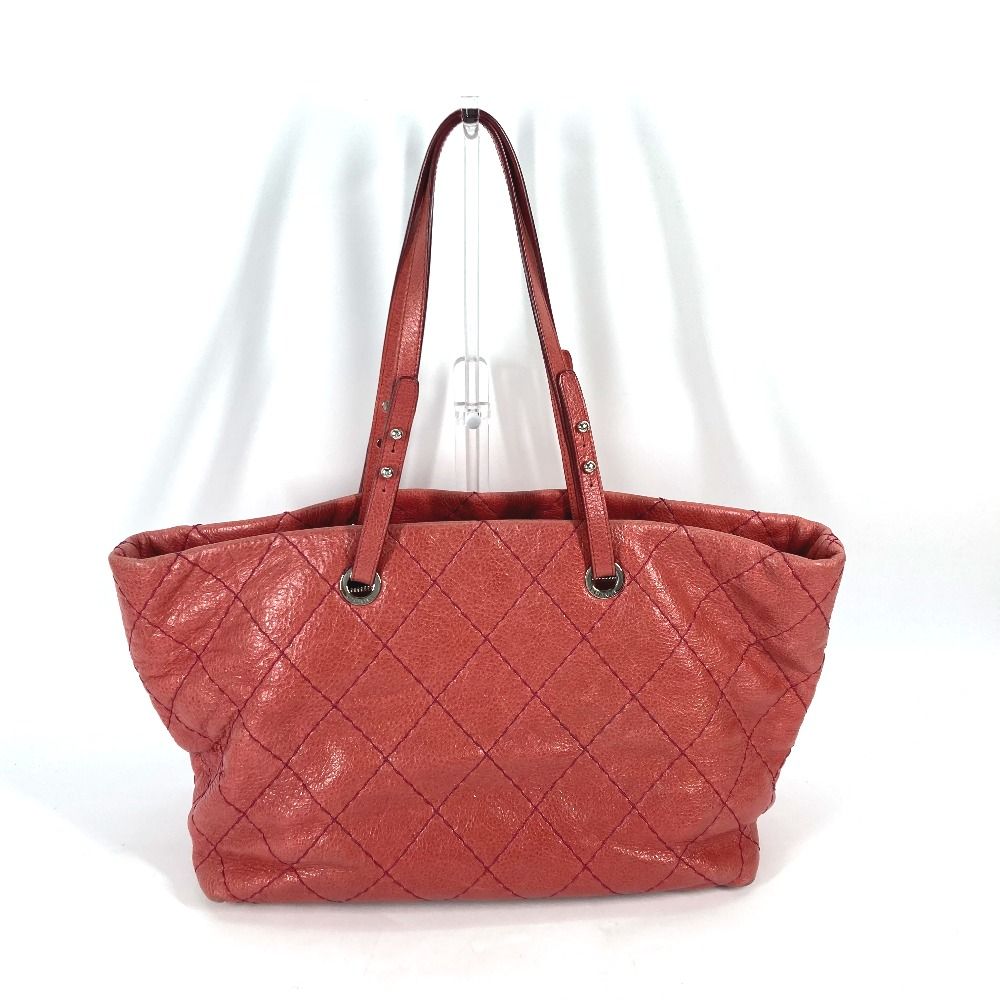 CHANEL シャネル ショルダーバッグ オンザロード キャビアスキン