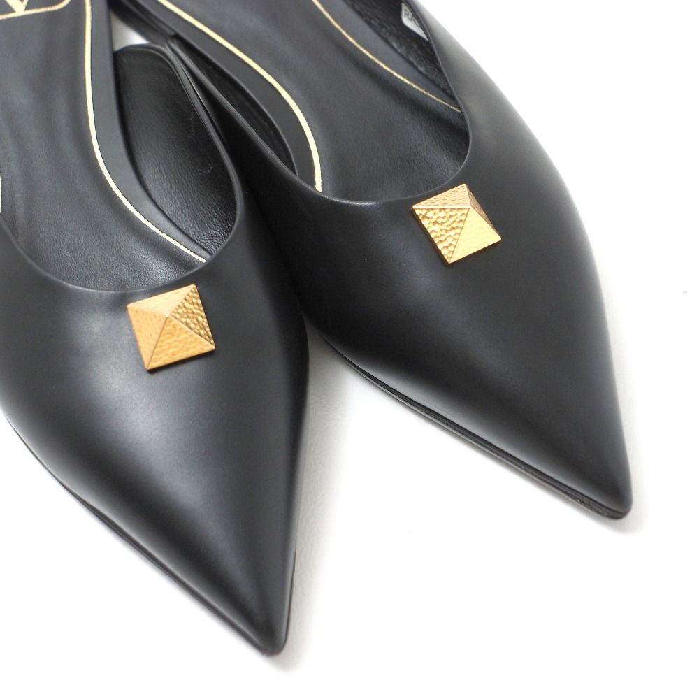 VALENTINO ローマンスタッズミュール Valentino Garavani ローマンスタッズ サンダル 60mm | ブラック