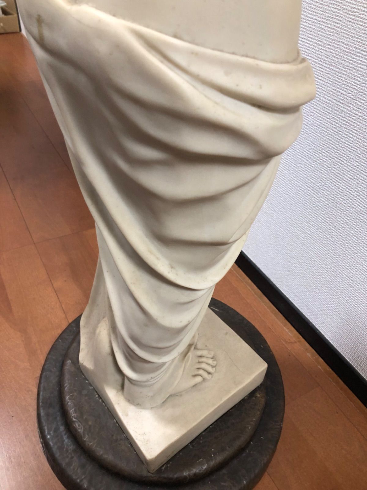 武者小路実篤 道 彫刻 木の額 【木彫 貴重】 インテリア 水彩