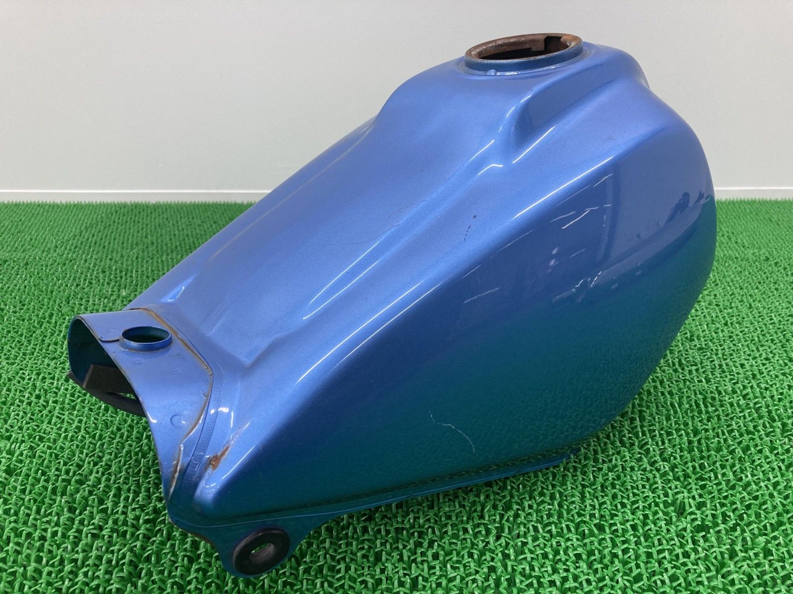 パーツ TW200 TW225 タンク 水色M ヤマハ 純正 バイク 部品 DG07J