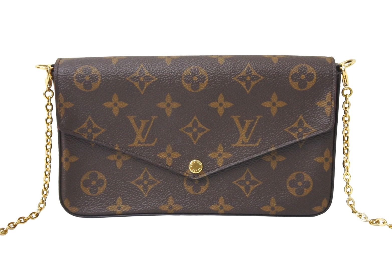 ルイヴィトン　 ショルダーバック LV ルイ・ヴィトン ミニショルダーバッグ バイカラー ブラック