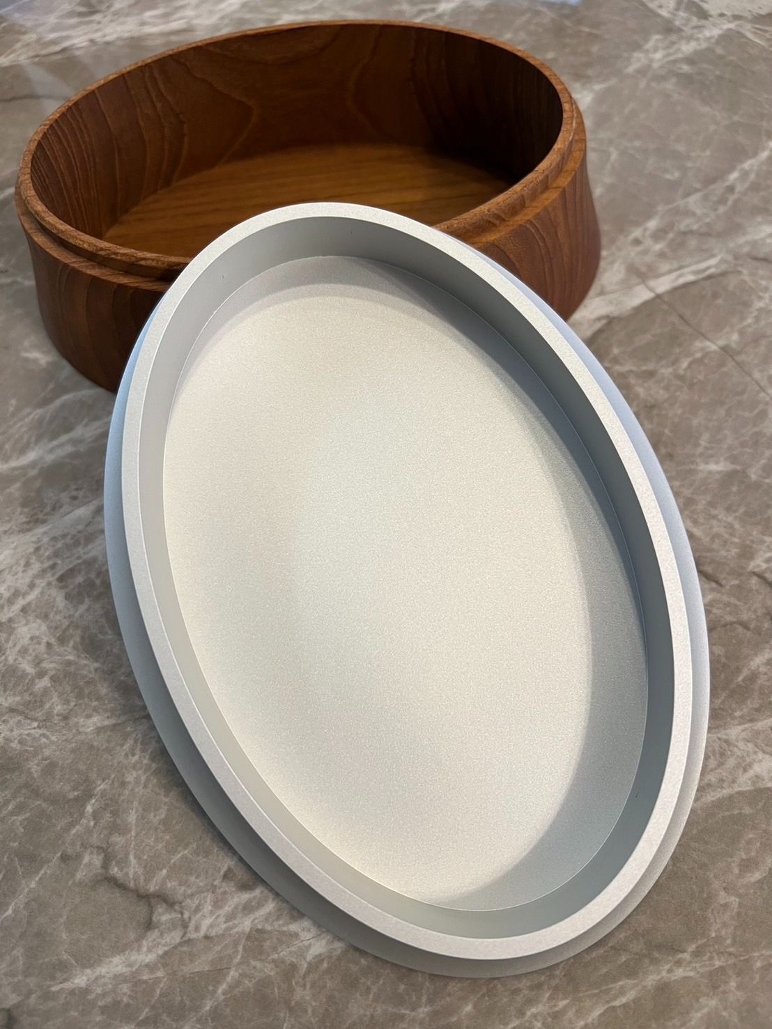 日本製 ペット仏具インテリア小物 アルミと チーク STEELWINDOWSANDDOORS_COM