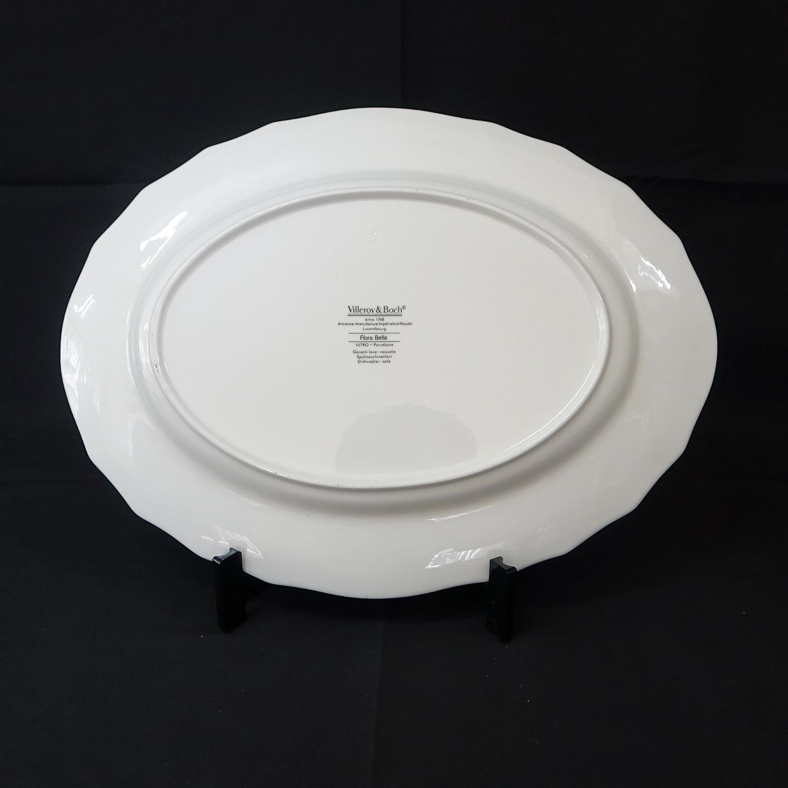 【ビレロイボッホ】　特大　大皿　１枚　本当に大きいです。 ビレロイボッホ】 特大 大皿 1枚 本当に大きいです。