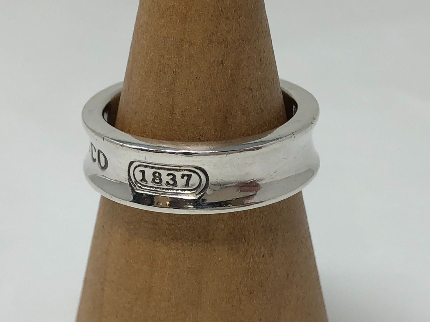 ◆TIFFANY-Co. ティファニー SV925 シルバー リング 1837 指輪 18号 アクセサリー ◆18947