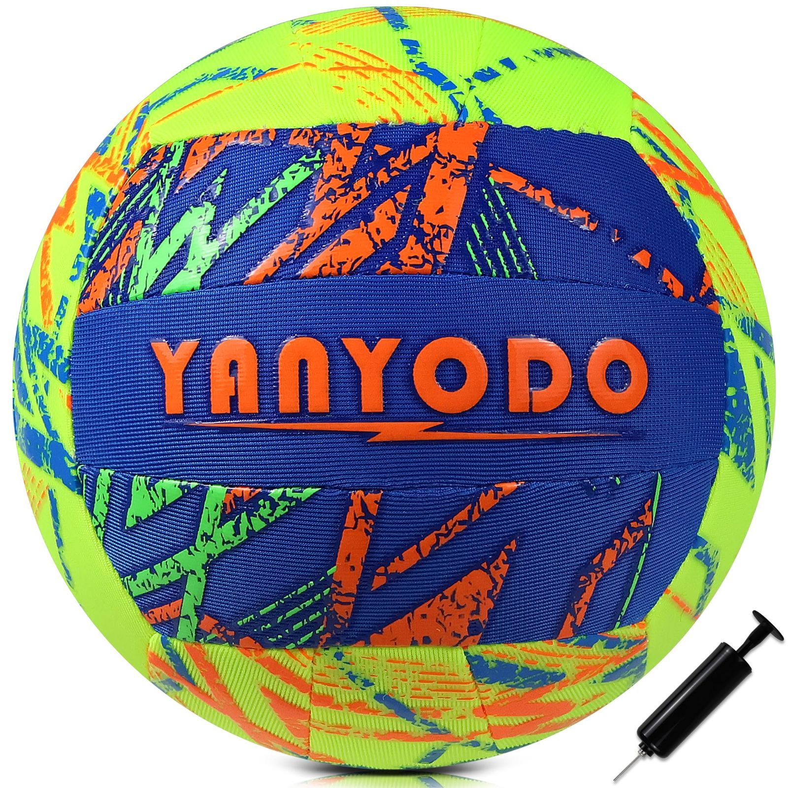 新品 バレーボール 大人と子供 5号 屋内および屋外のスイミングプール ビーチ シリコン 防水 軽量化 軽量 快適感触 家族 YANYODO 友人との楽しみゲームパーフェクト