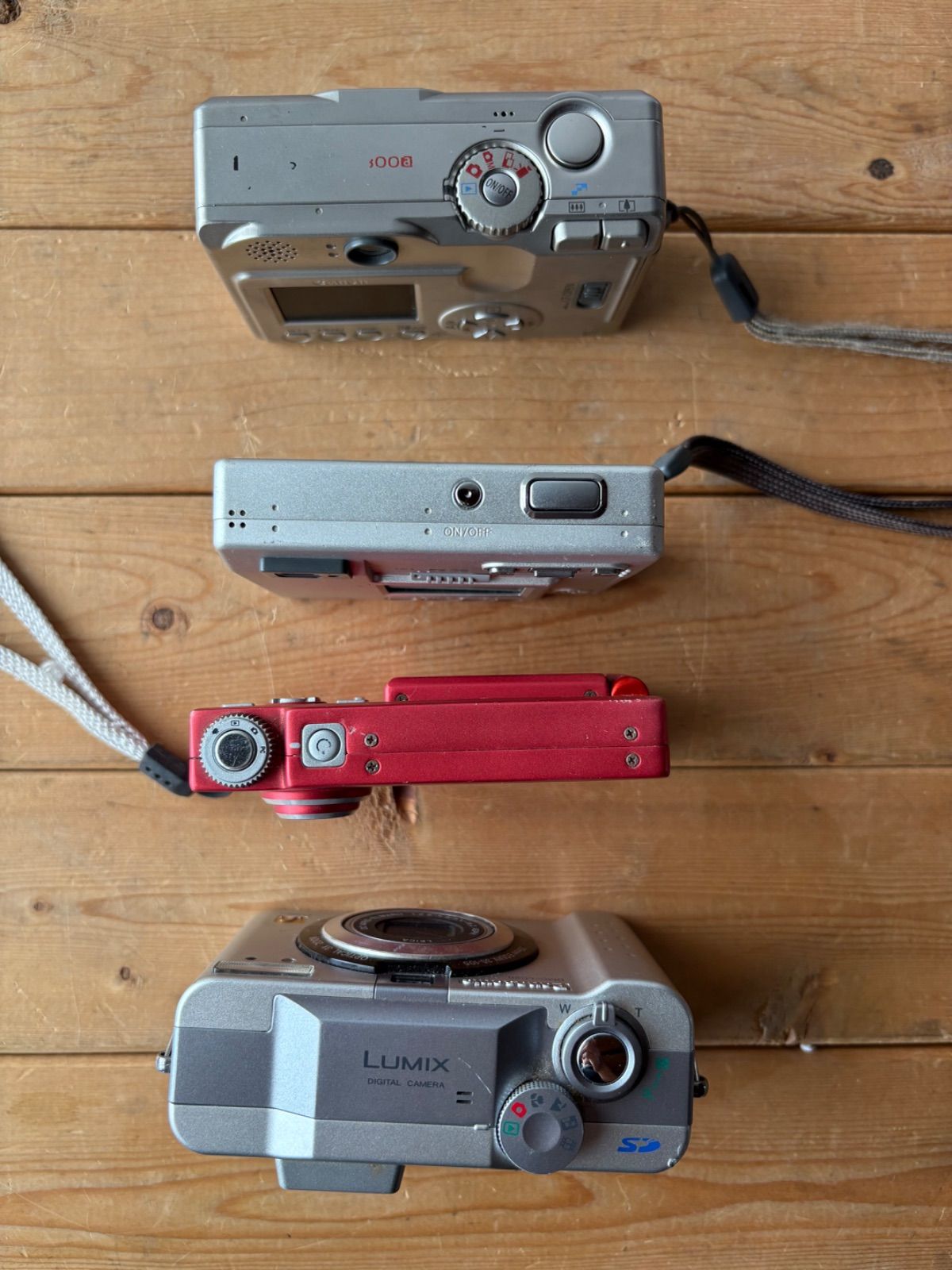 デジタルカメラ CANON パナソニック ミノルタ Polaroid 4台セット 