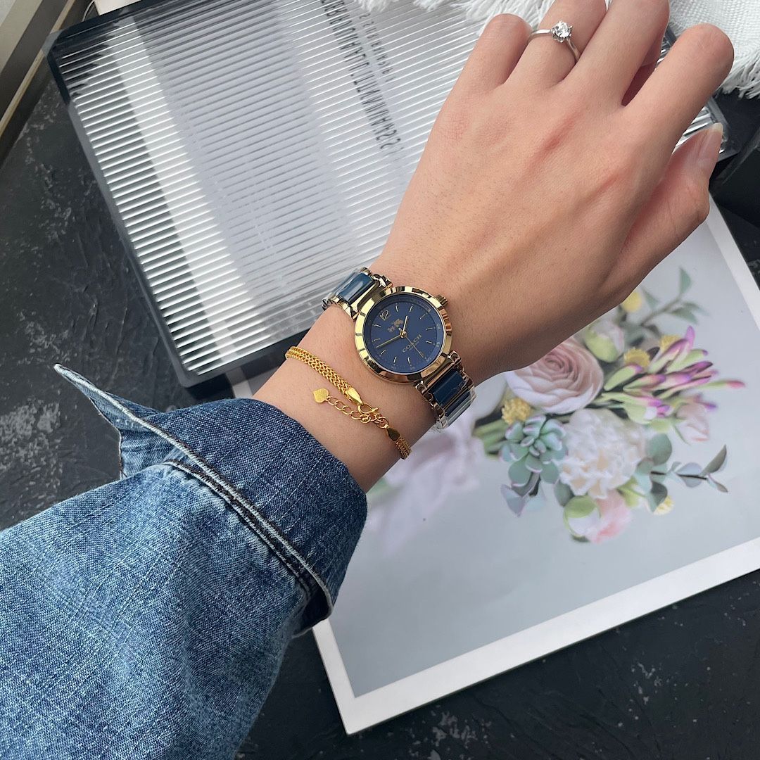 COACH コーチ レディース腕時計 30mm｜セラミックベルト