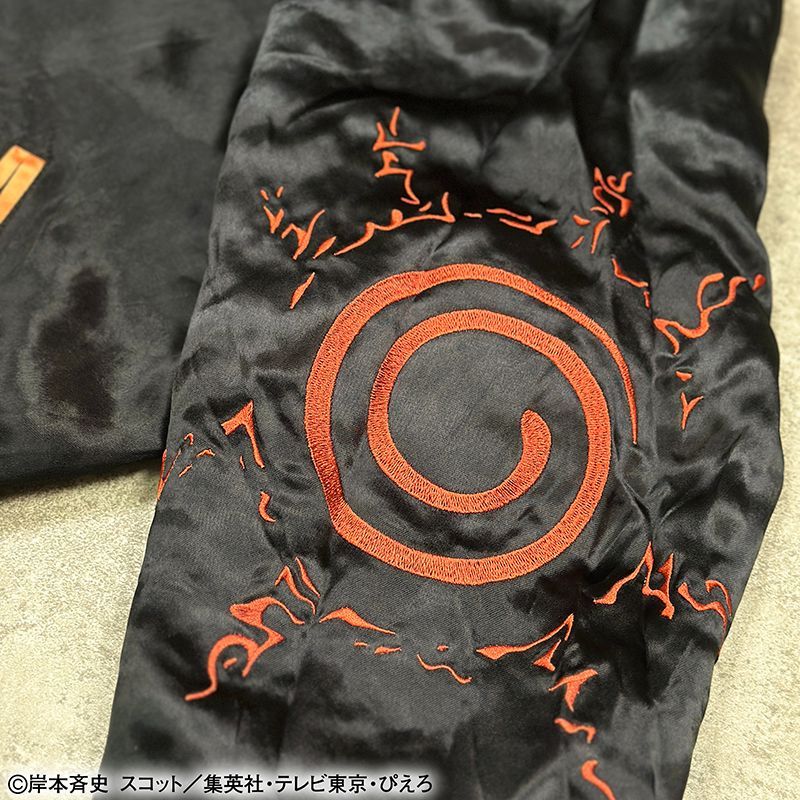 絡繰魂 × NARUTO うずまきナルト 六道仙人モード 柄 刺繍 リバ－シブル 