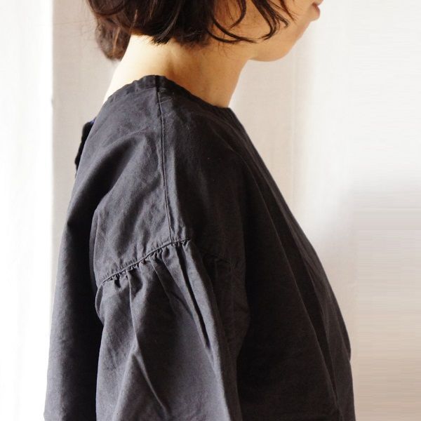 SUNVALLEY サンバレー コットン 綿 オックス 2WAY 日本製品染め プルオーバー SK8002227 sunvalley 服 大人の ナチュラル ゆったり 大人コーデ きれいめ SUN VALLEY SUNVALLEY サンバレー コットン 綿 オックス 2WAY