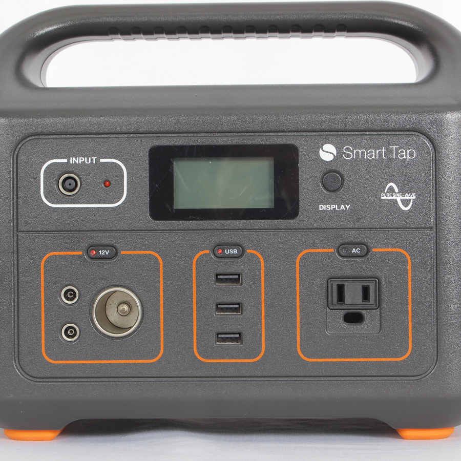 SmartTap PowerArQ 008601C-JPN-FS オレンジ 626Wh ポータブル電源 スマートタップ 蓄電池 大容量 非常用電源  本体 - メルカリ