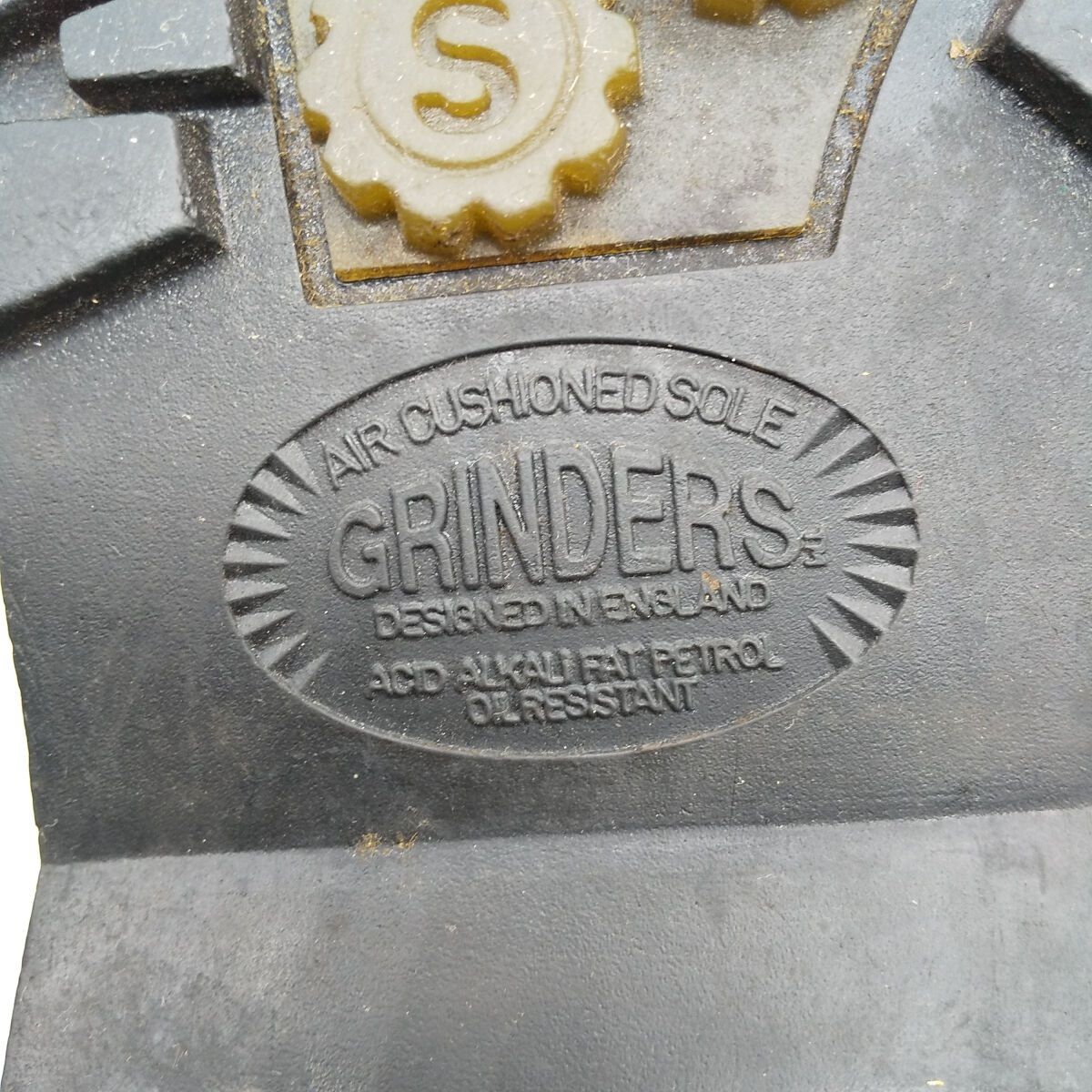 グラインダース Grinders スチールトゥ 編み上げブーツ 英国製 UK4 レディース22.5cm /saa00946022cm商品名