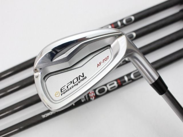 中古】[B+ランク] アイアンセット エポン AF-707/OT TOUR Iron i80 5本