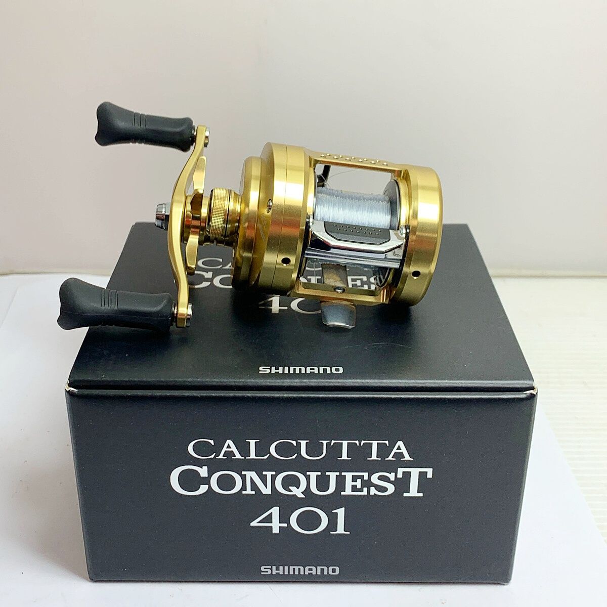 SHIMANO シマノ 18カルカッタコンクエスト 401 ベイトリール 03866