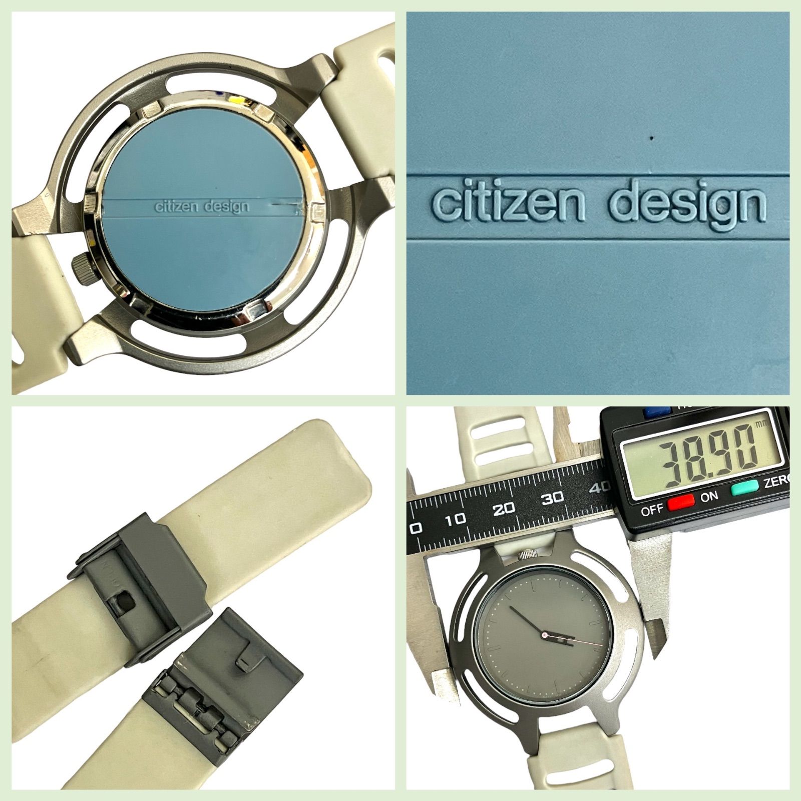 超希少・超貴重⭐️CITIZEN design】 1987年 初代『ラバト』 世界的プロダクトデザイナー 黒川雅之氏のデザイン 世界初のチタン合金腕時計  シルバークローム コレクションに是非（AYA） - メルカリ