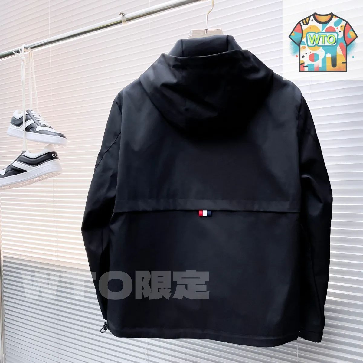 【新品未使用】　Moncler 1952 ナイロンジャケット　サイズ1 新品】MONCLER （モンクレール） ナイロンジャケット ブラック