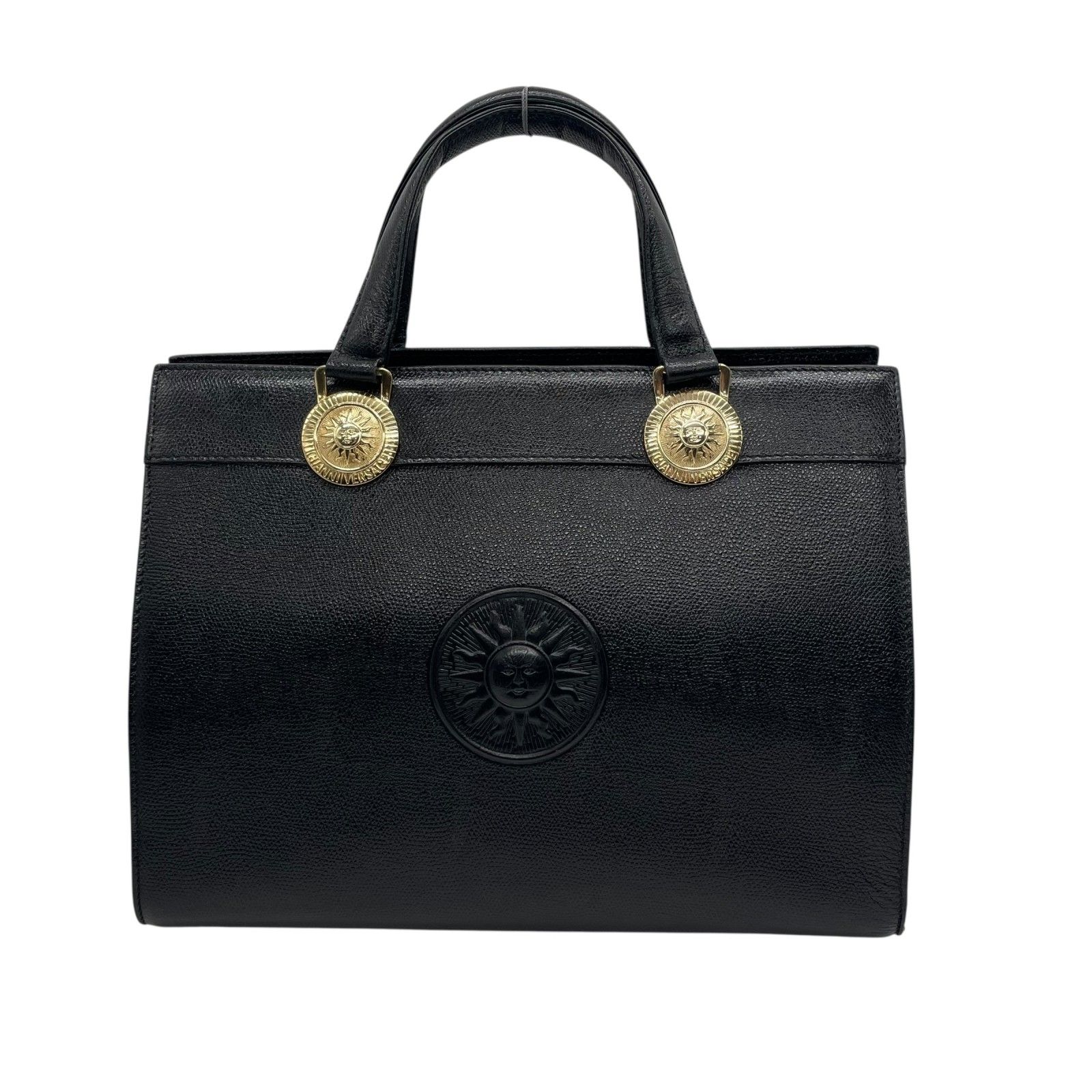 GIANNI VERSACE ジャンニ ヴェルサーチ ハンドバッグ 黒