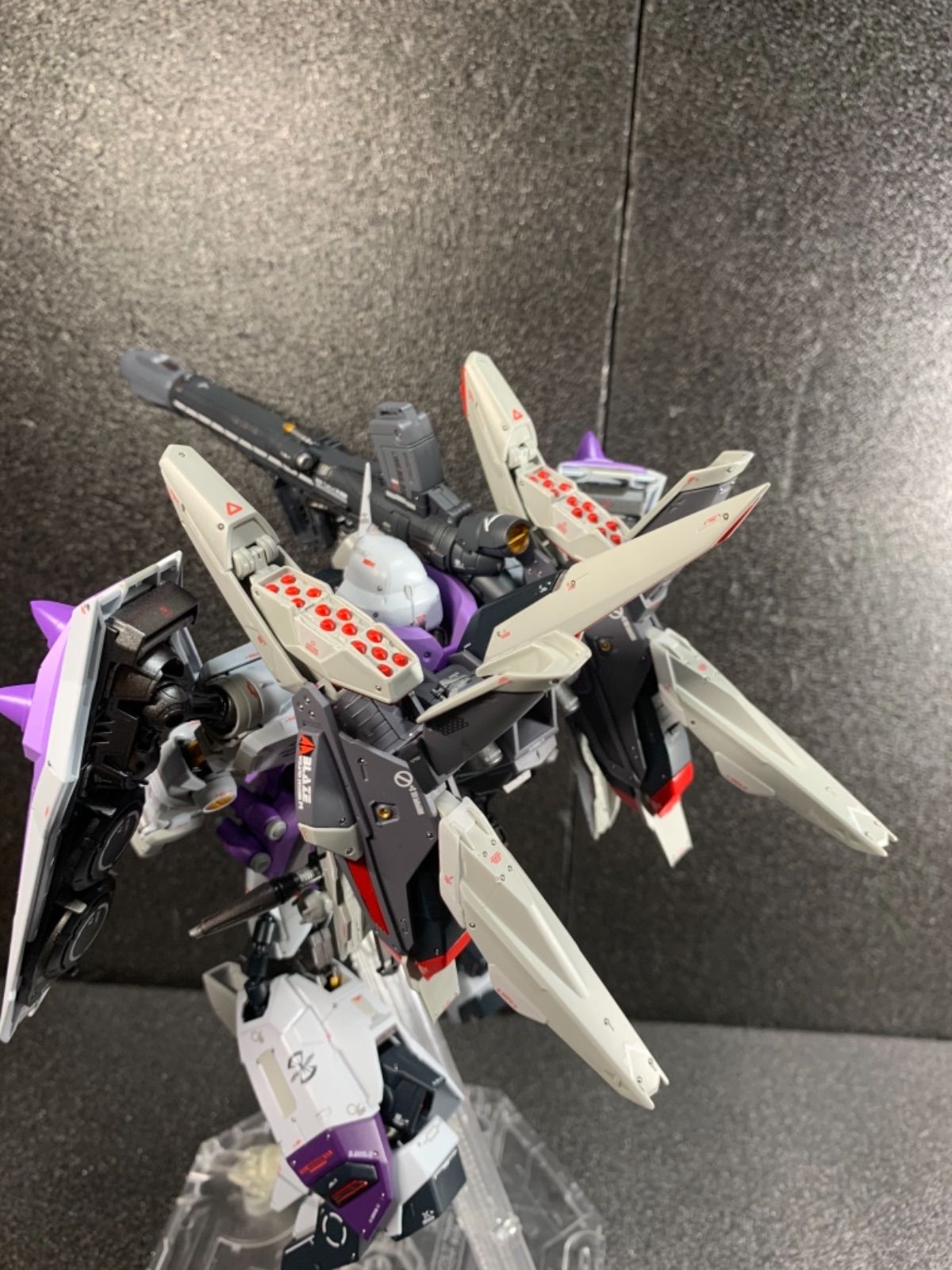 ガンプラ MG ブレイズザクファントム レイ•ザ•バレル専用機 塗装