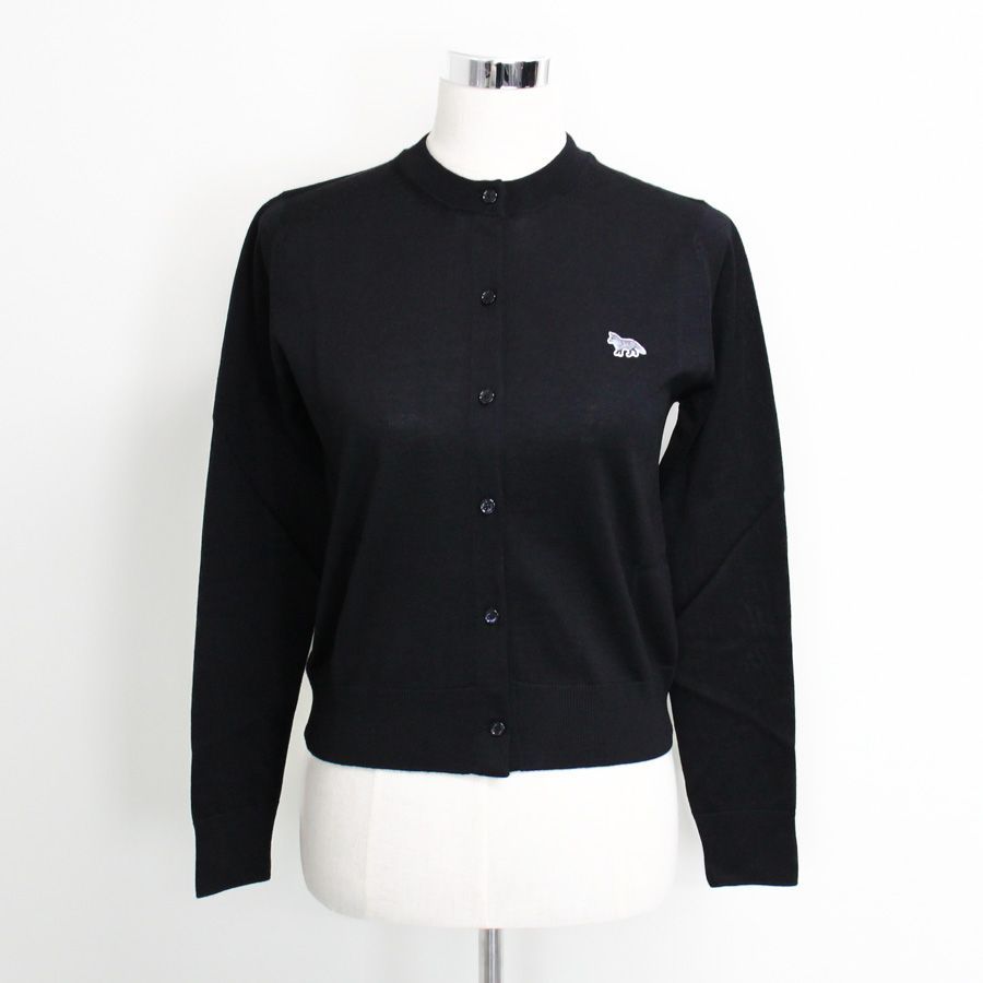 商品 Maison Kitsune メゾンキツネ ベイビー フォックス パッチ レギュラー カーディガン 長袖