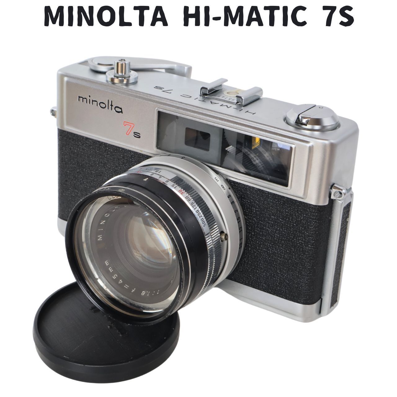 MINOLTA HI-MATIC 7S レンジファインダー フィルムカメラ 整備済